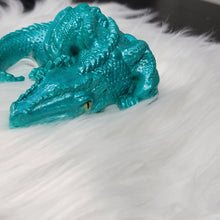 Load image into Gallery viewer, Dragon in Teal
