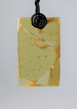 Load image into Gallery viewer, Yellow Glass Necklace, Unique Handmade gift