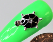 Load image into Gallery viewer, Turtle, Tiny Turtle Nail Charm, Ocean, Beach, Tortoise