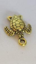 Load image into Gallery viewer, Turtle, Tiny Sea Turtle Charms, Sea Turtle, Tortoise