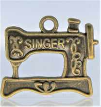 Load image into Gallery viewer, Sewing Machine, Singer, Sewing Charm, Tailor