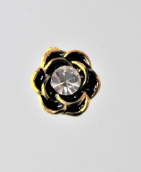Load image into Gallery viewer, Nail Charms, Rose, Rhinestone