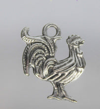 Load image into Gallery viewer, Rooster Charm, Fighting Rooster, Macho, Chicken