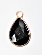 Load image into Gallery viewer, Rhinestone Charms, Black Rhnestone