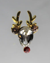 Load image into Gallery viewer, Nail Charms, Reindeer, Rhinestone
