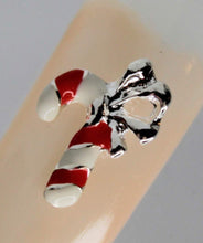 Load image into Gallery viewer, Nail Charms, Candy Cane, Christmas