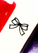Load image into Gallery viewer, Nail Decals, Bows - 10 Decals for 99 cents