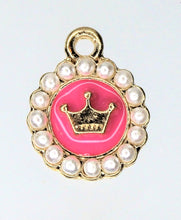 Load image into Gallery viewer, Crown, Princess, Queen, Rhinestone Charm