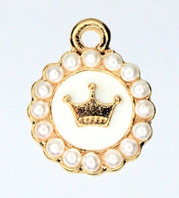 Load image into Gallery viewer, Crown, Princess, Queen, Rhinestone Charm