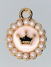Load image into Gallery viewer, Crown, Princess, Queen, Rhinestone Charm