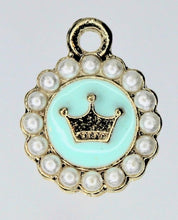 Load image into Gallery viewer, Crown, Princess, Queen, Rhinestone Charm