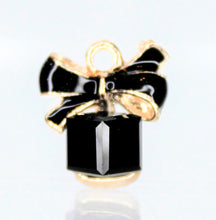 Load image into Gallery viewer, Rhinestone Charm, Crystal Charms, Pink, White or Black, Square Glass Beads,