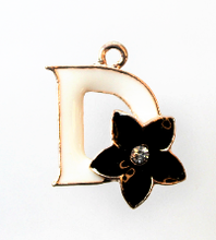 Load image into Gallery viewer, D charms, Rhinestone Charm, Fashion Charm