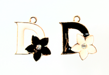 Load image into Gallery viewer, D charms, Rhinestone Charm, Fashion Charm