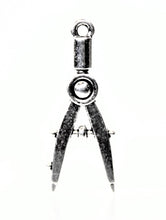 Load image into Gallery viewer, Protractor Charms, Math Charms