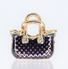 Load image into Gallery viewer, Purse, Purse Charms, Pink, Tan, Purple, Red or Black