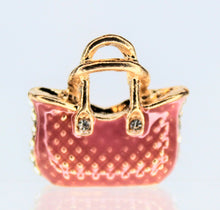 Load image into Gallery viewer, Purse, Purse Charms, Pink, Tan, Purple, Red or Black