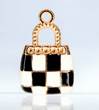 Load image into Gallery viewer, Purse, Purse Charms, Pink, Blue, Purple or Black