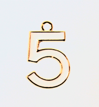 Load image into Gallery viewer, Five Charm, 5, Fashion Charm
