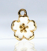 Load image into Gallery viewer, Flower Charms, Rhinestone, Small Flower