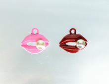 Load image into Gallery viewer, Lips, Small, Rhinestone