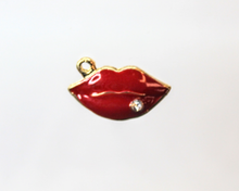 Load image into Gallery viewer, Lips, Small, Rhinestone