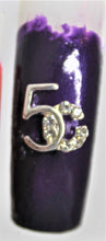Load image into Gallery viewer, Nail Charms, Five, Rhinestone