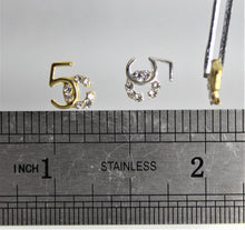 Load image into Gallery viewer, Nail Charms, Five, Rhinestone