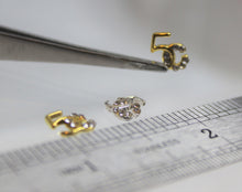 Load image into Gallery viewer, Nail Charms, Five, Rhinestone