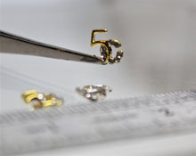 Load image into Gallery viewer, Nail Charms, Five, Rhinestone
