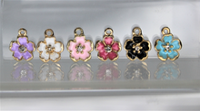 Load image into Gallery viewer, Flower Charms, Rhinestone, Small Flower