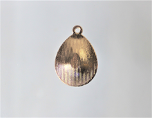 Load image into Gallery viewer, Rhinestone Charm, Black Teardrop Large Charm