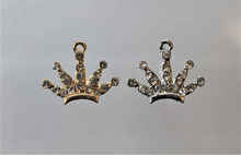 Load image into Gallery viewer, Crown, Princess, Queen, Rhinestone Charm