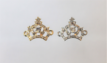 Load image into Gallery viewer, Crown, Princess, Queen, Rhinestone Charm