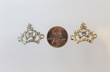 Load image into Gallery viewer, Crown, Princess, Queen, Rhinestone Charm