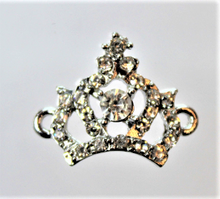 Load image into Gallery viewer, Crown, Princess, Queen, Rhinestone Charm