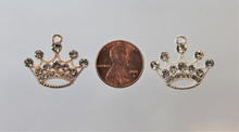 Load image into Gallery viewer, Crown, Princess, Queen, Rhinestone Charm