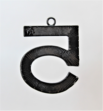 Load image into Gallery viewer, Five Charm, 5, Rhinestone Charm