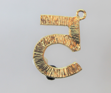 Load image into Gallery viewer, Five Charm, 5, Rhinestone Charm, Fashion Charm