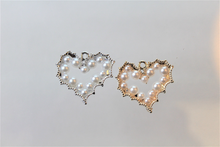 Load image into Gallery viewer, Heart, Heart Charms, Rhinestone Charm