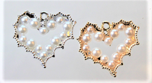 Load image into Gallery viewer, Heart, Heart Charms, Rhinestone Charm