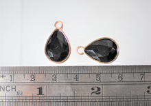 Load image into Gallery viewer, Rhinestone Charms, Black Rhnestone