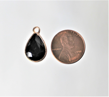 Load image into Gallery viewer, Rhinestone Charms, Black Rhnestone