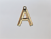 Load image into Gallery viewer, A Charm, Initial, Letter, Rhinestone Charm