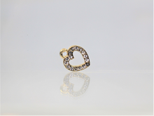Load image into Gallery viewer, Heart, Rhinestone Charm, Rhinestone Heart