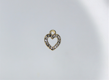 Load image into Gallery viewer, Heart, Rhinestone Charm, Rhinestone Heart
