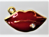 Load image into Gallery viewer, Lips, Small, Rhinestone