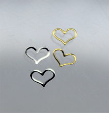 Load image into Gallery viewer, Nail Decals, Heart, Squishy, Medium - 10 Decals for 99 cents