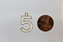 Load image into Gallery viewer, Five Charm, 5, Fashion Charm