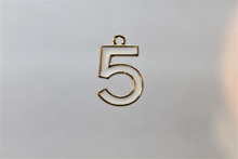 Load image into Gallery viewer, Five Charm, 5, Fashion Charm